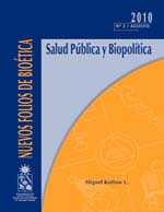 							Ver Núm. 2 (2010): Agosto.  Salud Pública y Biopolítica
						