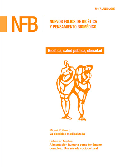 											Ver Núm. 17 (2015): Bioética, salud pública, obesidad
										