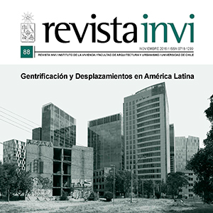 							Ver Vol. 31 Núm. 88 (2016): Gentrificación y desplazamientos en América Latina
						