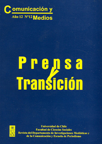 							Ver Núm. 12 (2000): Prensa y transición
						